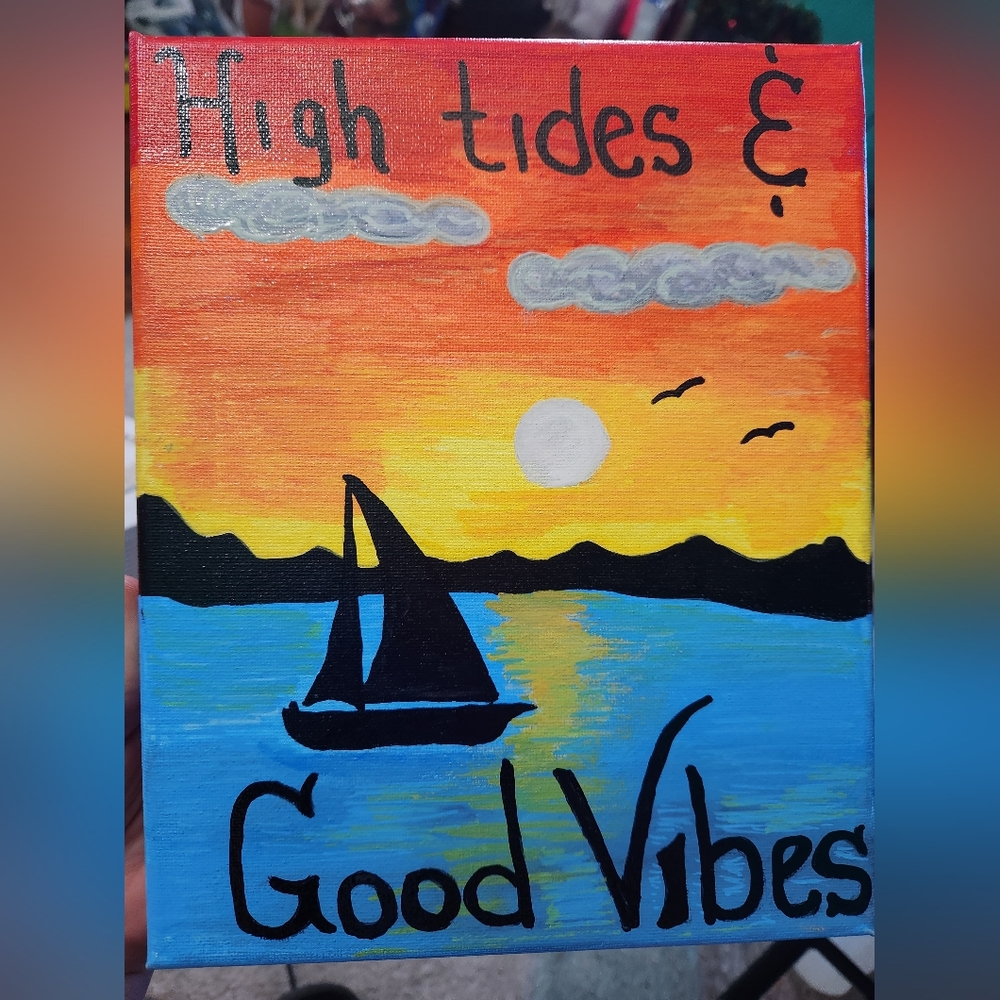 8×10 canvas painting